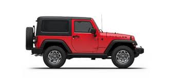 Reliability Ratings 5 Red Jeep Wrangler side view