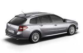 renault Laguna 2 Mark III Grey side and back view