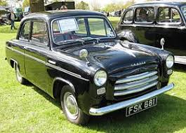 MOT 3 Black Ford Anglia