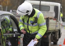 MOT 4 Police talking to motorist