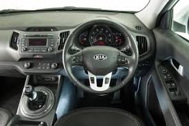 Kia Sportage 5 2008 MkII internal view right hand drive