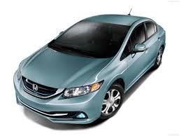 Honda Insight 4 Honda Civic Hybrid Power train 2013 top view