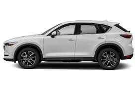 Mazda CX-5 5 2018 White Side view